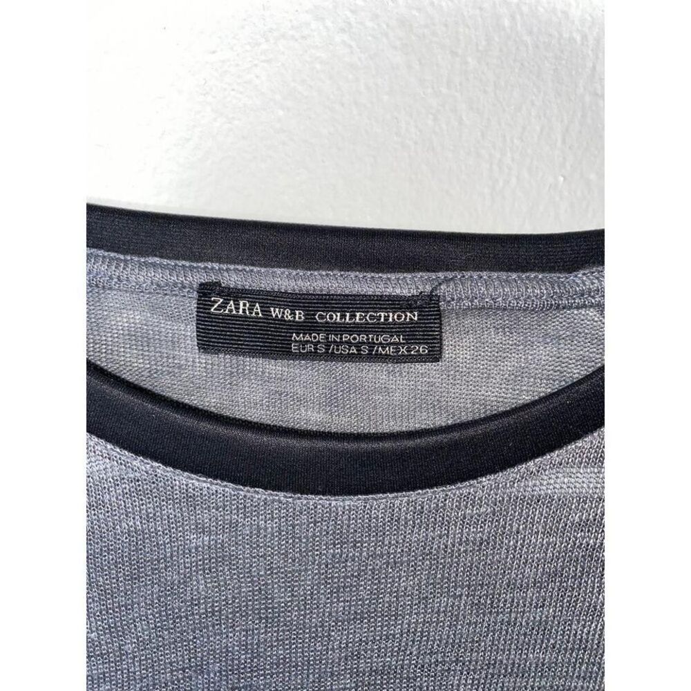 ZARA‎ pleather blouse - Picture 2 of 5